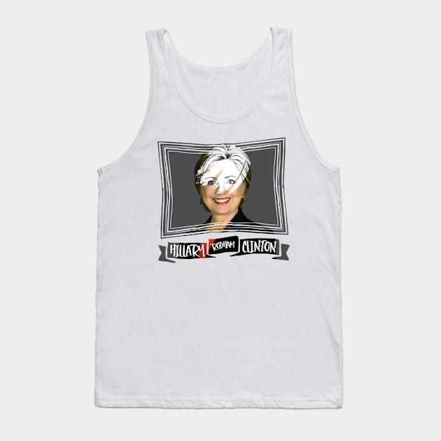 Hillary Rodham Clinton Tank Top by kippygo